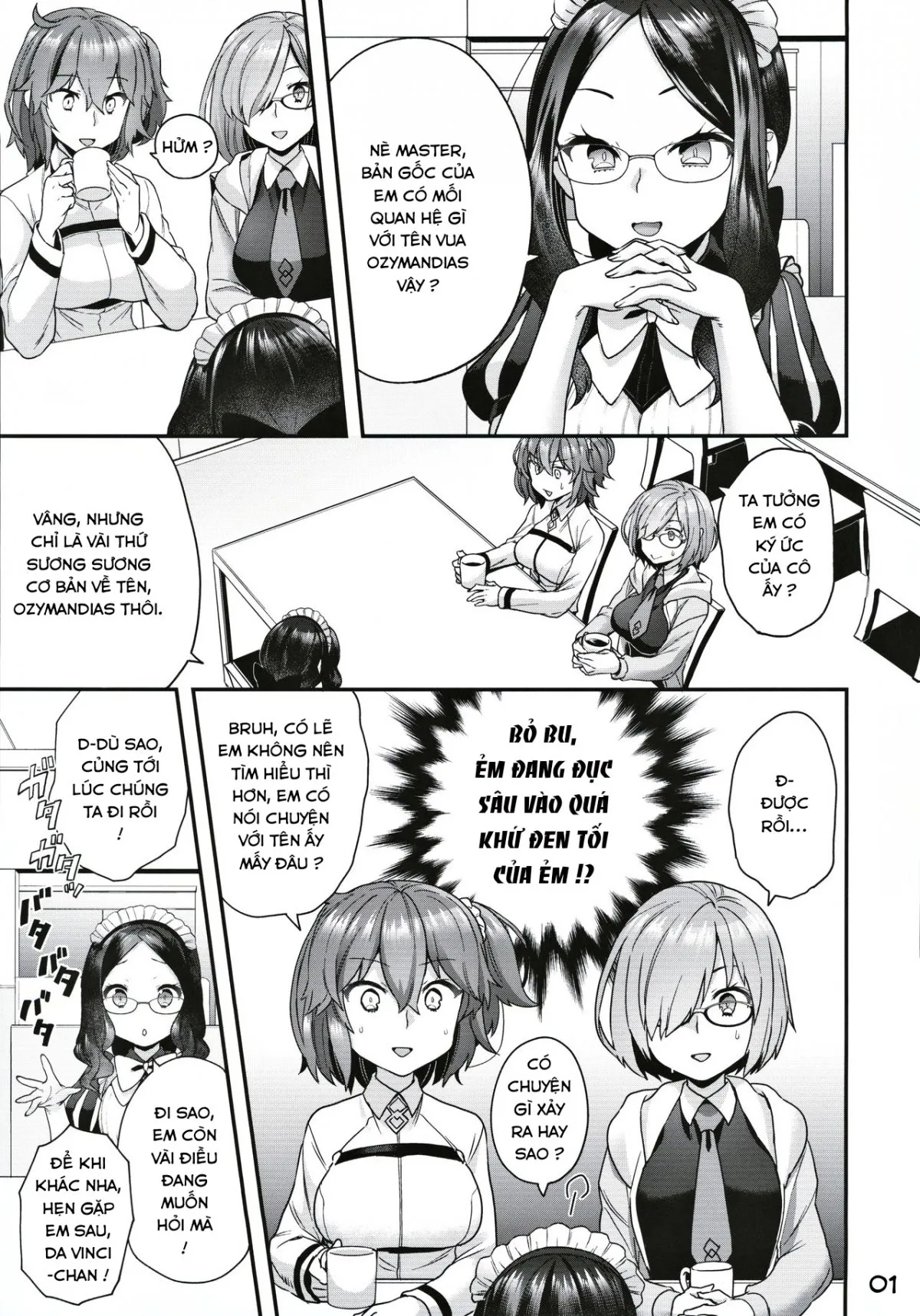 HentaiVN.net - Ảnh 4 - Da Vinci-chan và Ông vua mặt trời [Taiyouou to no Kankei] - 1shot trà đá
