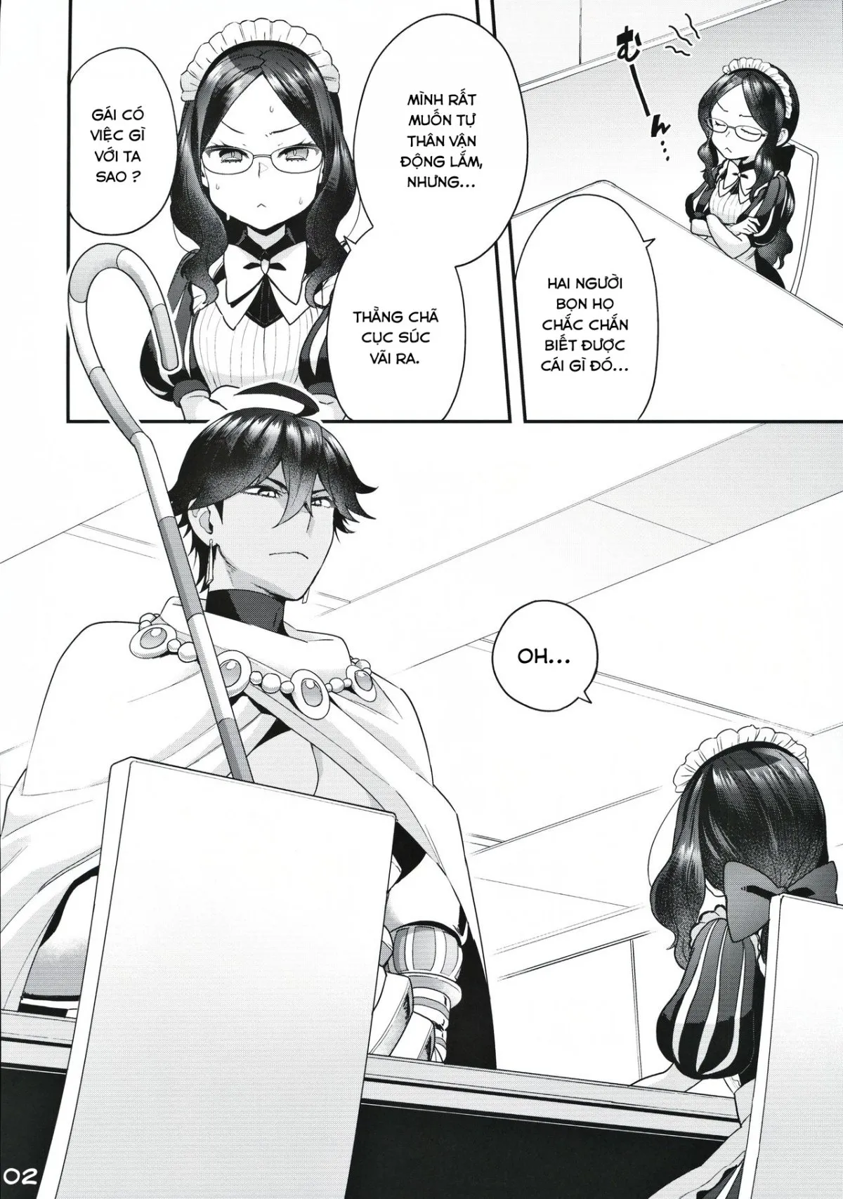 HentaiVN.net - Ảnh 5 - Da Vinci-chan và Ông vua mặt trời [Taiyouou to no Kankei] - 1shot trà đá