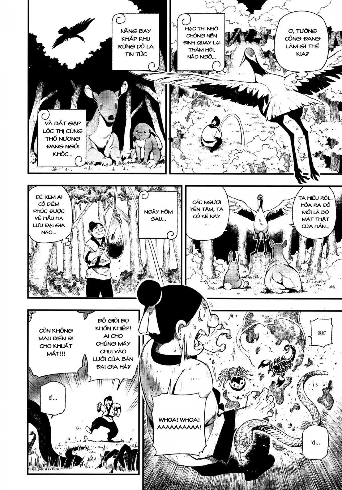 HentaiVN.net - Ảnh 14 - Loài Vật Trả Ơn [Human-Animal Marriage, 動物報恩] - Oneshot