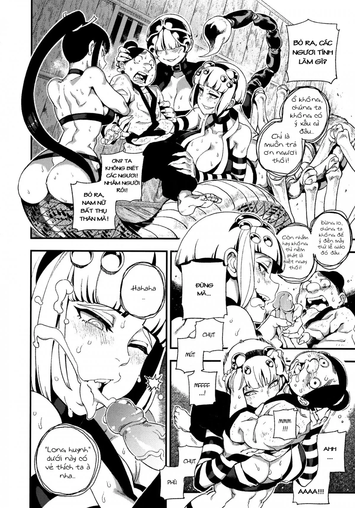 HentaiVN.net - Ảnh 15 - Loài Vật Trả Ơn [Human-Animal Marriage, 動物報恩] - Oneshot