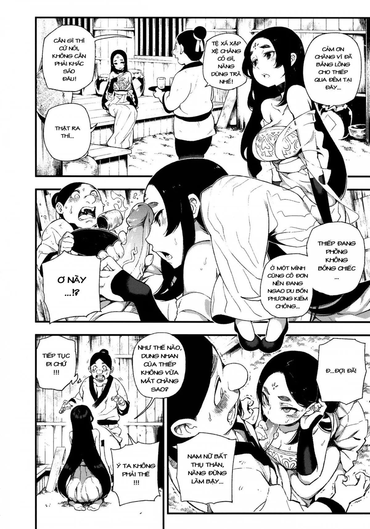HentaiVN.net - Ảnh 6 - Loài Vật Trả Ơn [Human-Animal Marriage, 動物報恩] - Oneshot