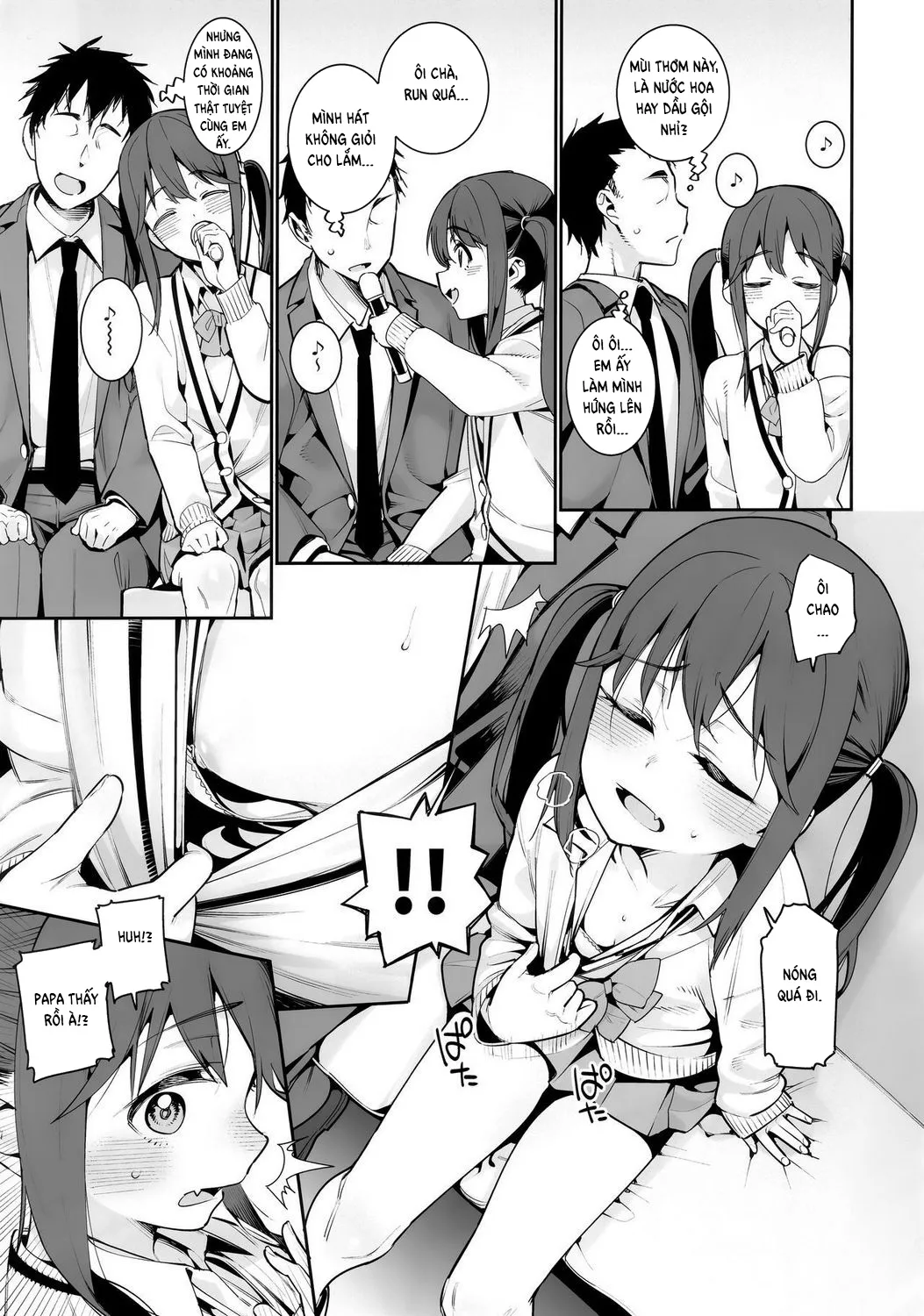 HentaiVN.net - Ảnh 4 - Just For Today, Papa and Daughter [Kyou dake, Papa to Musume] - Oneshot