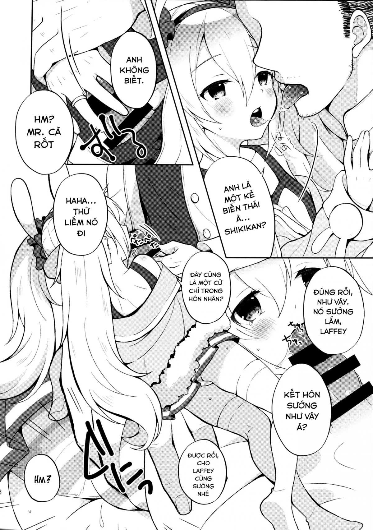 HentaiVN.net - Ảnh 14 - AzuLan no Chicchai Ko to H Shitai Hon [アズレンのちっちゃい子とHしたい本] - Oneshot [Fix lỗi]