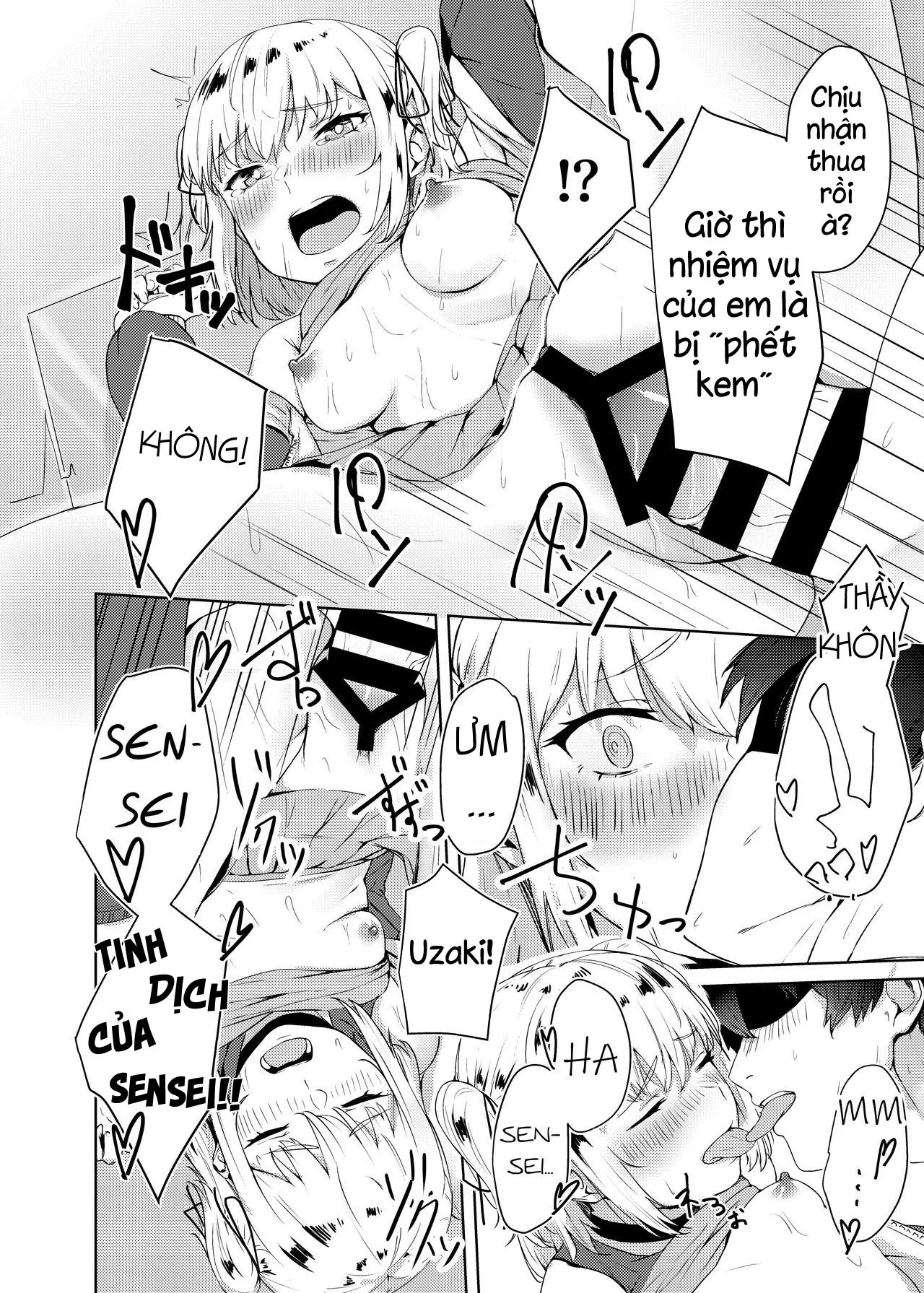 HentaiVN.net - Ảnh 15 - Trò chơi trừng phạt [Kyousei Zecchou Batsu Game Namaiki JK no Shitsukekata ; 強制絶頂罰ゲーム 生意気JKの躾け方] - Oneshot