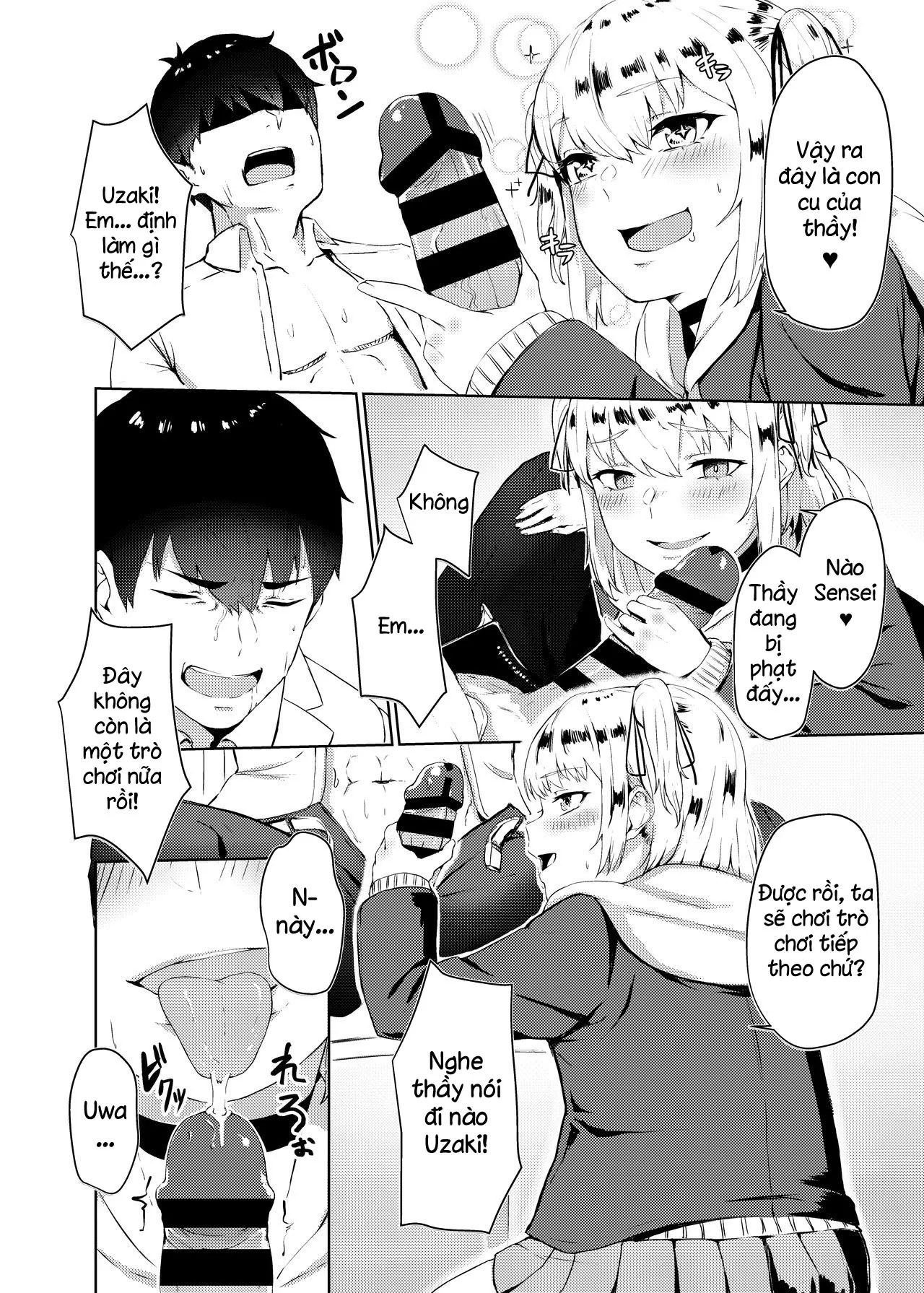 HentaiVN.net - Ảnh 4 - Trò chơi trừng phạt [Kyousei Zecchou Batsu Game Namaiki JK no Shitsukekata ; 強制絶頂罰ゲーム 生意気JKの躾け方] - Oneshot