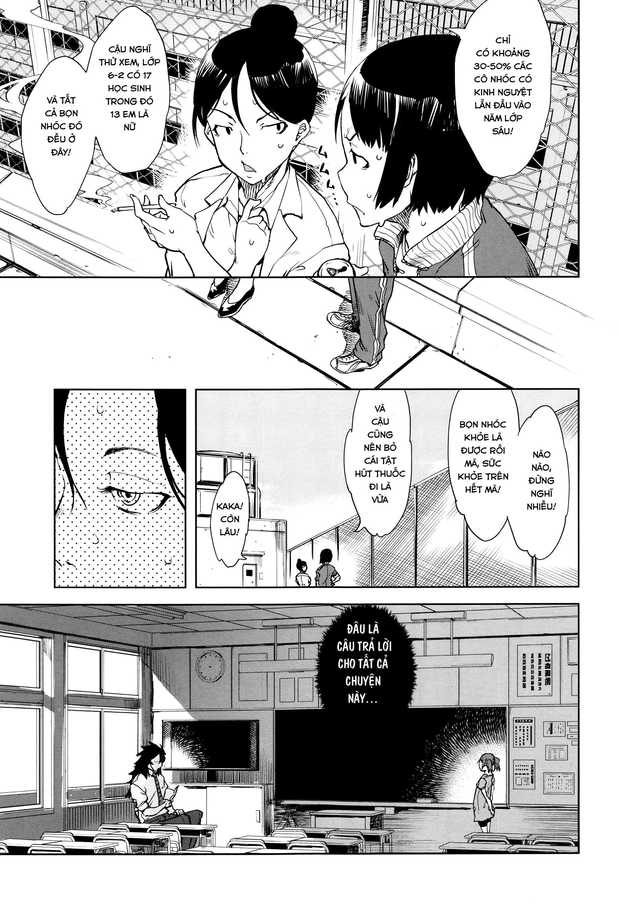 HentaiVN.net - Ảnh 18 - Jinrou Kyoushitsu [Werewolf Classroom] - Chap 1
