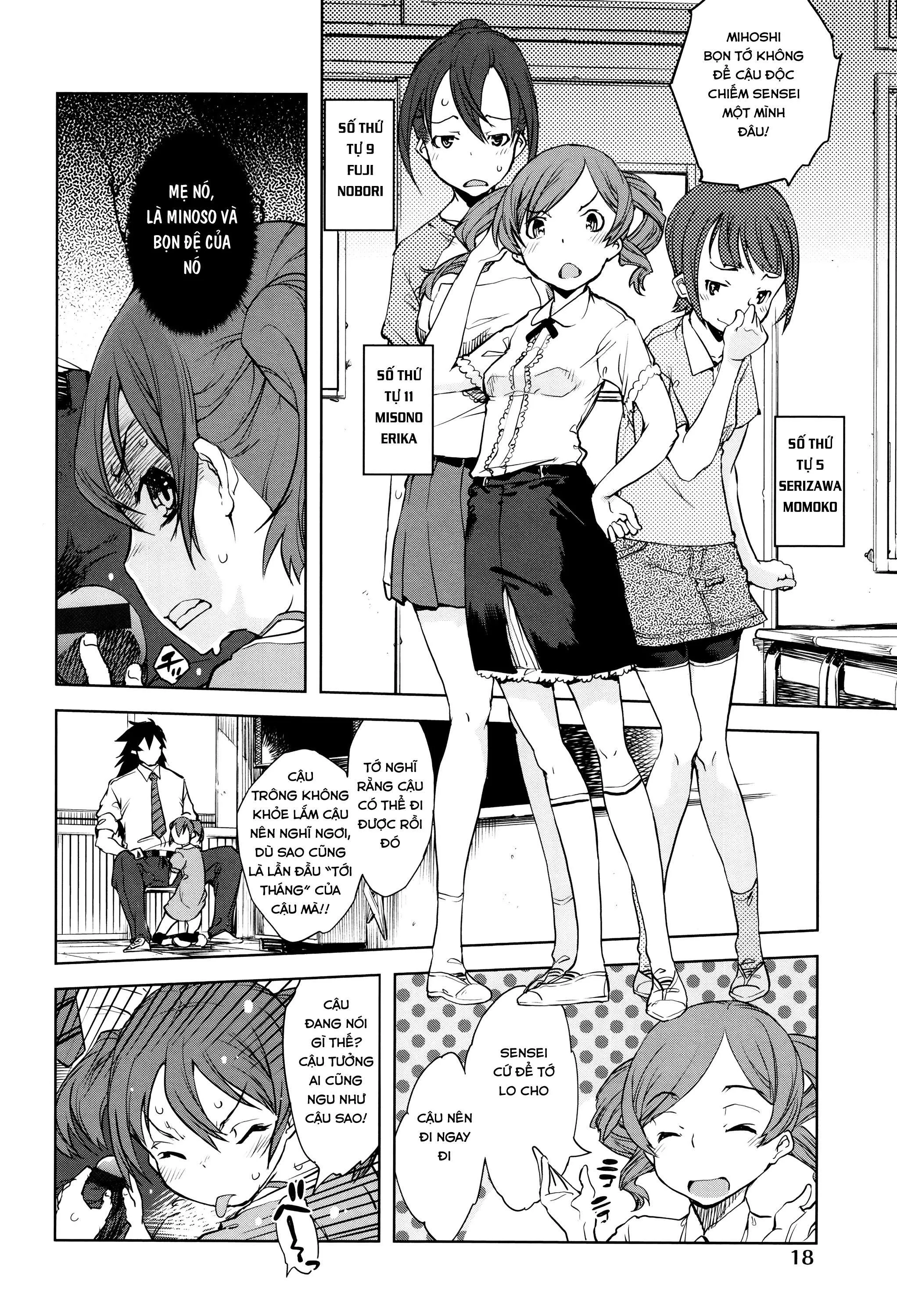 HentaiVN.net - Ảnh 21 - Jinrou Kyoushitsu [Werewolf Classroom] - Chap 1