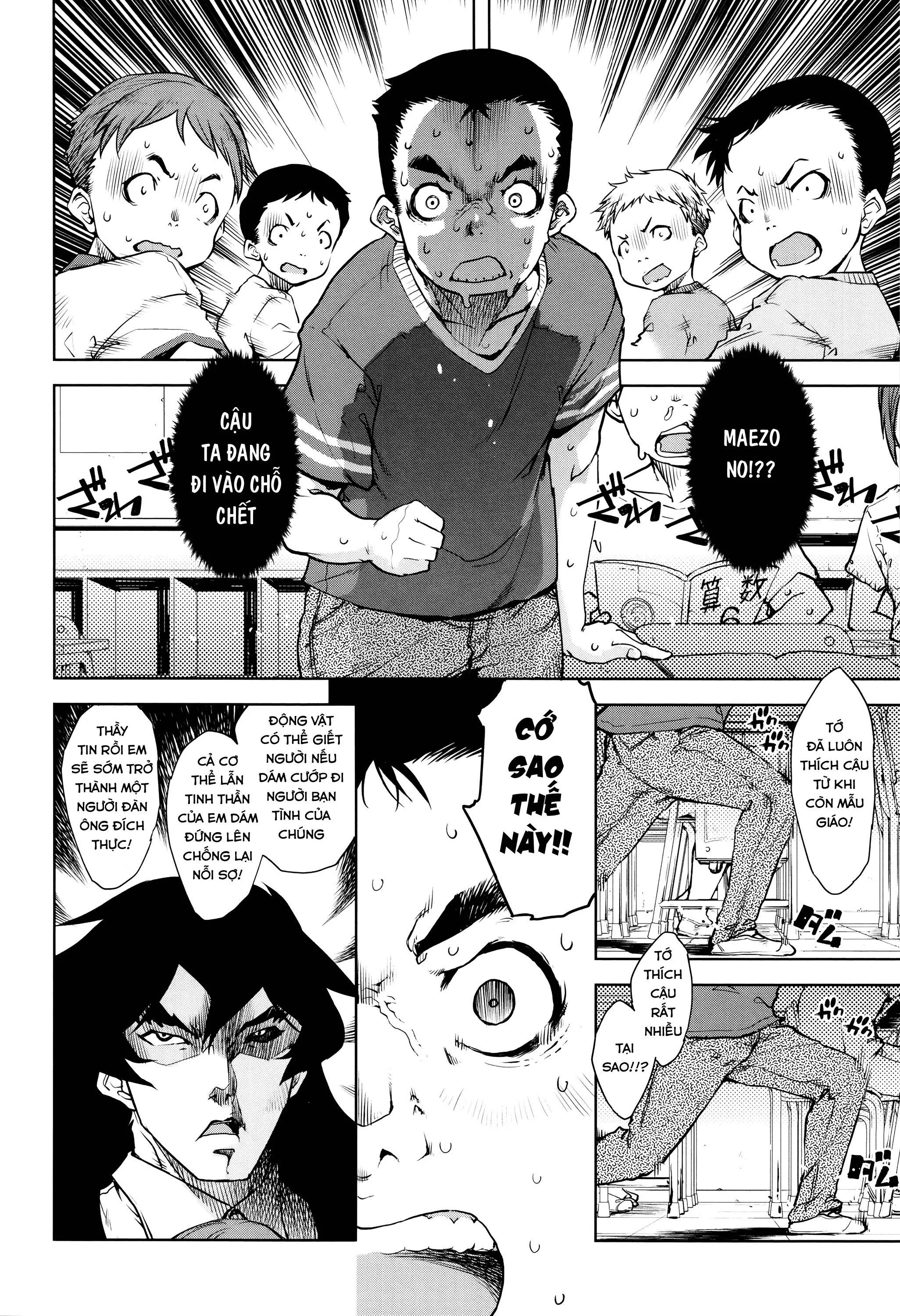 HentaiVN.net - Ảnh 18 - Jinrou Kyoushitsu [Werewolf Classroom] - Chap 2