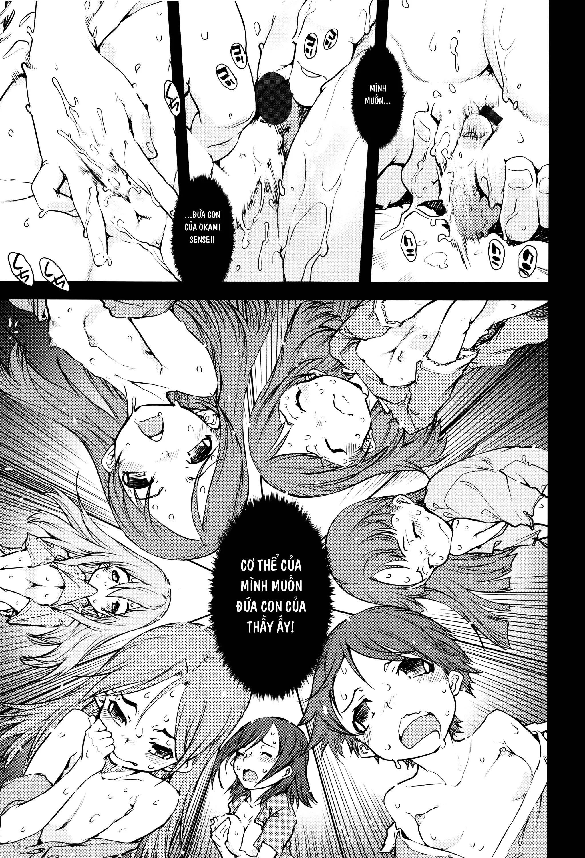 HentaiVN.net - Ảnh 3 - Jinrou Kyoushitsu [Werewolf Classroom] - Chap 2