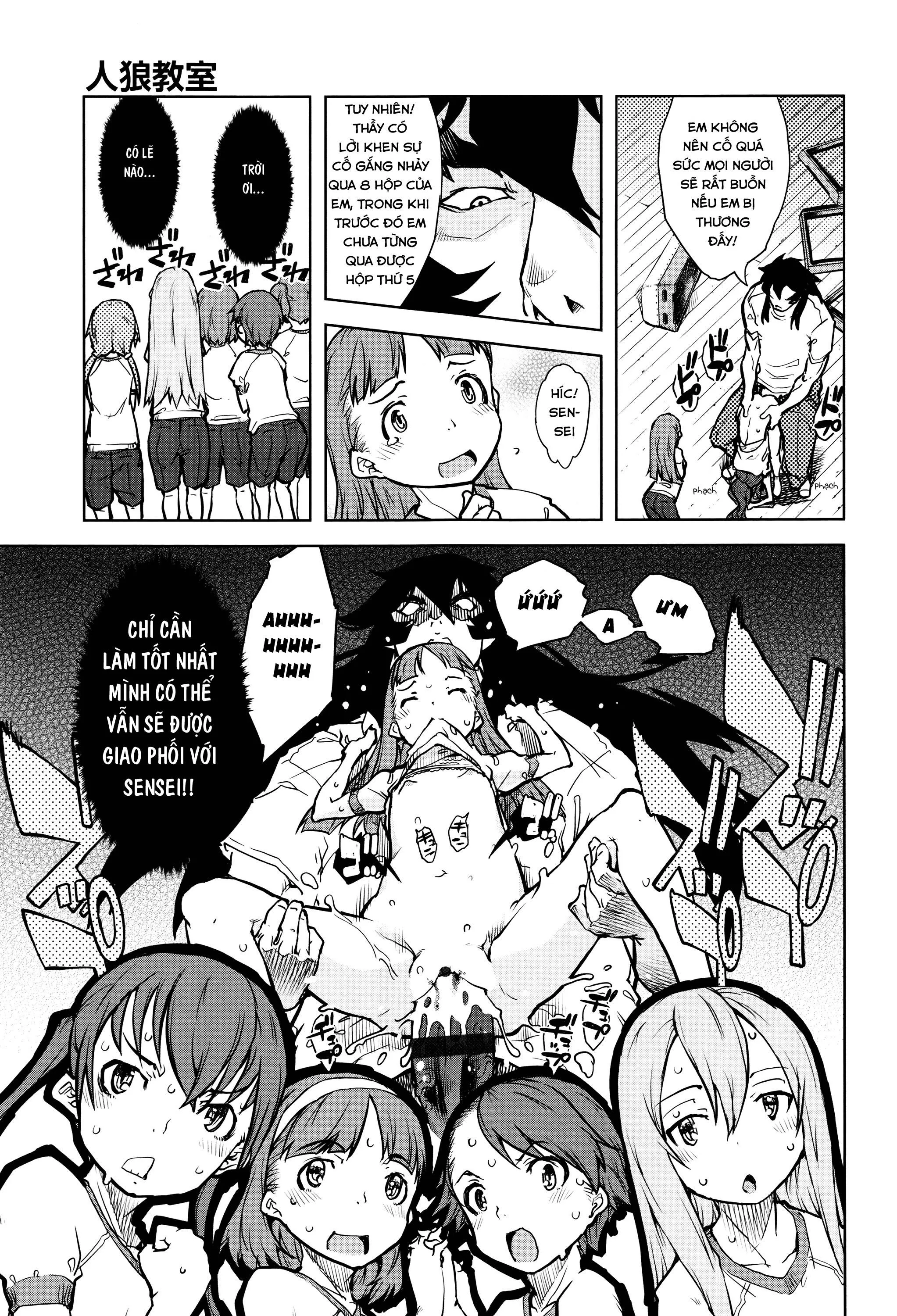 HentaiVN.net - Ảnh 11 - Jinrou Kyoushitsu [Werewolf Classroom] - Chap 3