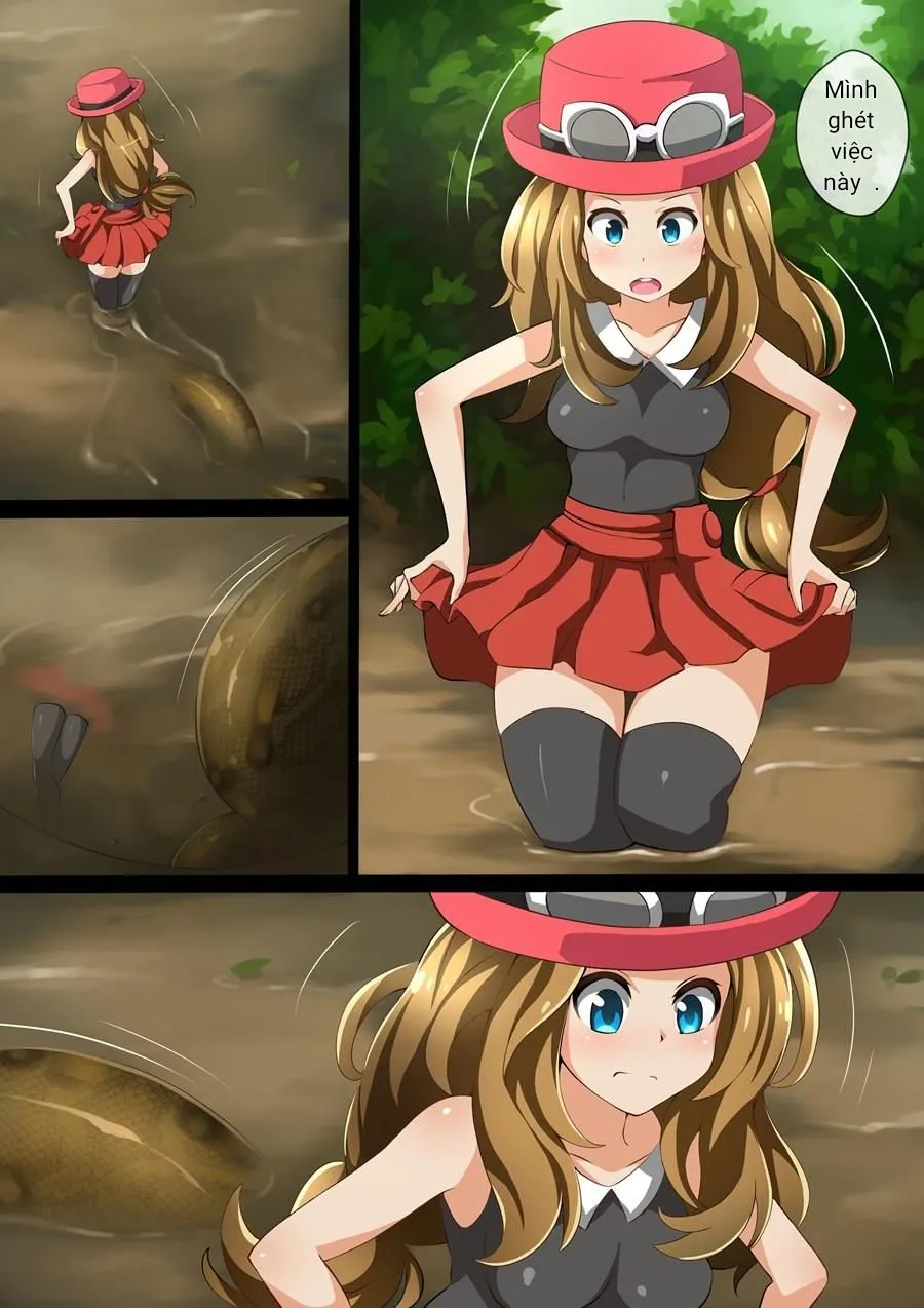 HentaiVN.net - Ảnh 3 - Series : Hell Of Swallowed One-shot (Pokémon) [Hell Of Swallowed; 読み切り セレナ (ポケットモンスター)] - Tập 4 : Rắn con biến thái ! Ss2 .