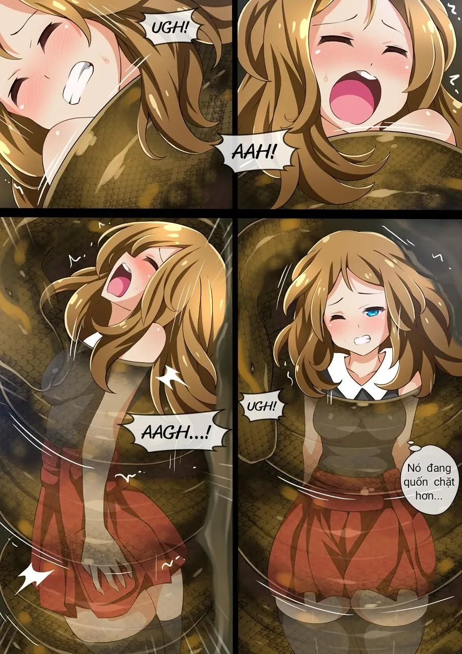 HentaiVN.net - Ảnh 7 - Series : Hell Of Swallowed One-shot (Pokémon) [Hell Of Swallowed; 読み切り セレナ (ポケットモンスター)] - Tập 4 : Rắn con biến thái ! Ss2 .