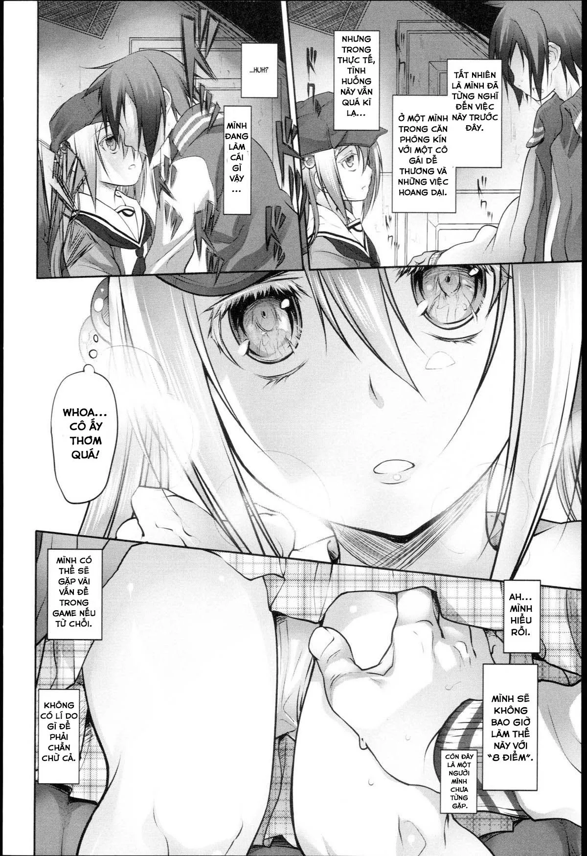 HentaiVN.net - Ảnh 9 - Garden I - Chap 1: Hitsuji [Bạn tình]
