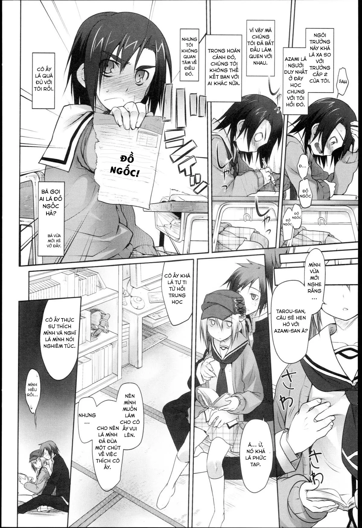 HentaiVN.net - Ảnh 5 - Garden I - Chap 2: Azami [Bạn gái]