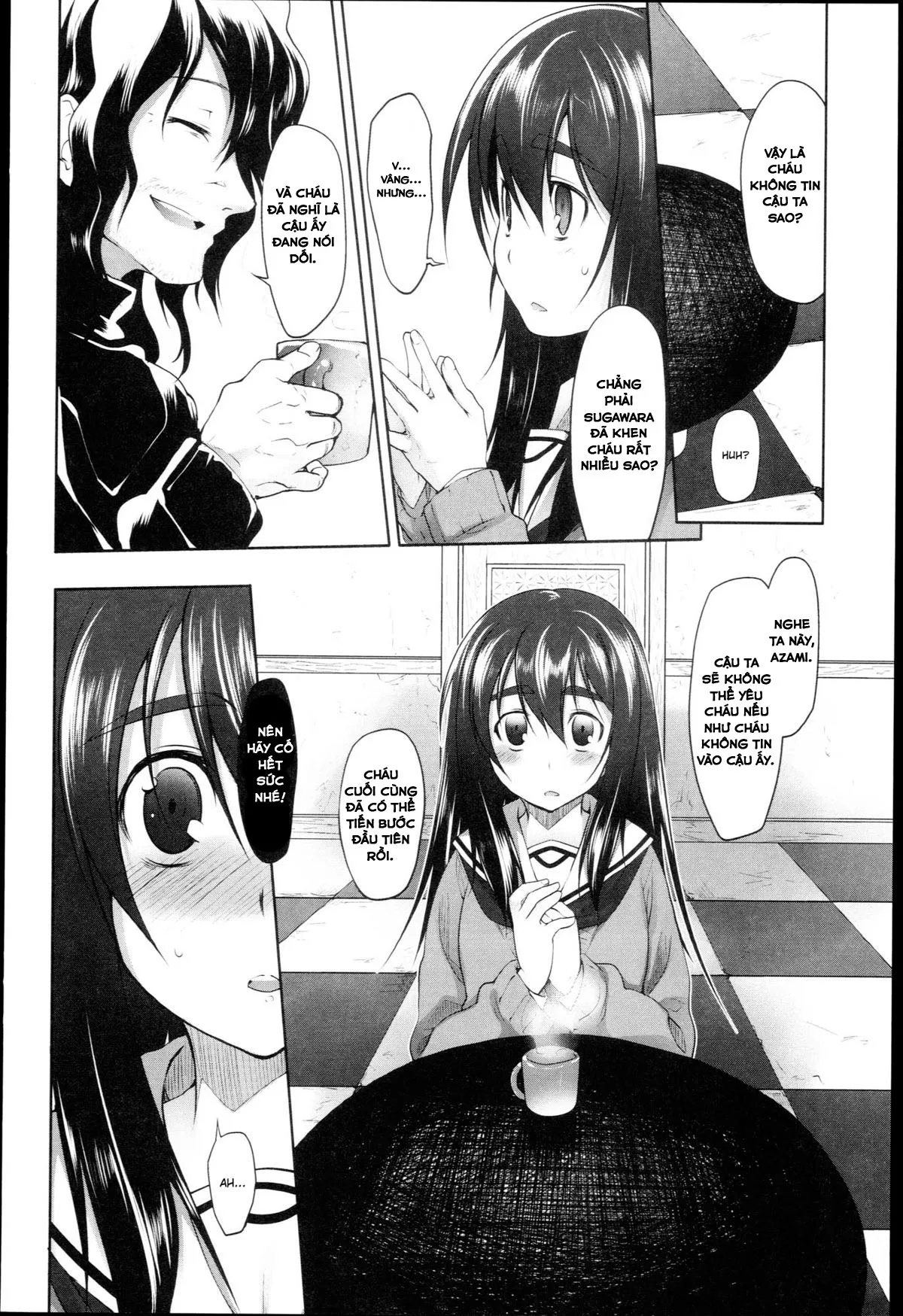 HentaiVN.net - Ảnh 8 - Garden I - Chap 3: Azami [Mất trinh]