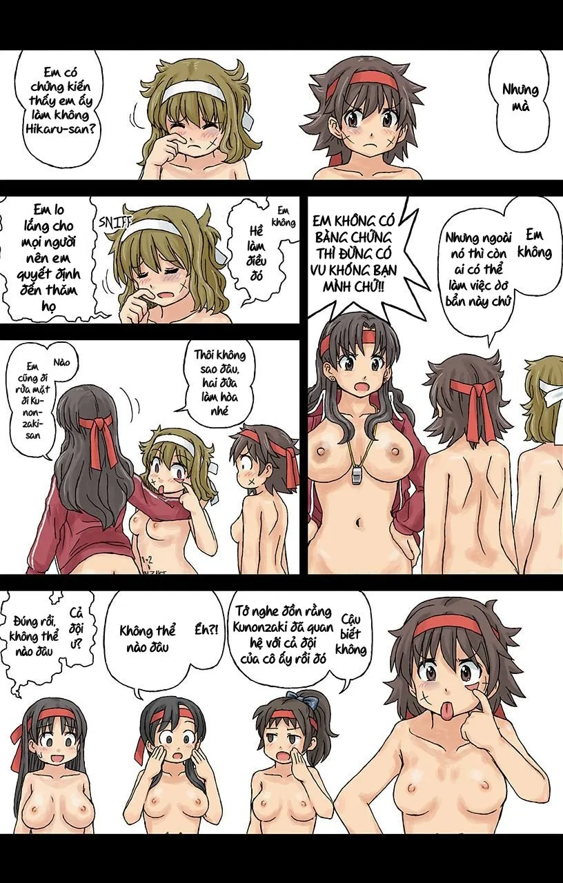 HentaiVN.net - Ảnh 12 - Ngôi trường khỏa thân [Hadakanbo Kyouiku - JK Mo Oppai Marudashi!? Sukoyaka Zenra Jugyou 1; Hadakanbo Education - Schoolgirls' Breasts Are Exposed!? Naked Health Lesson 1] - Phần 3.2: Đại hội thể thao P.2