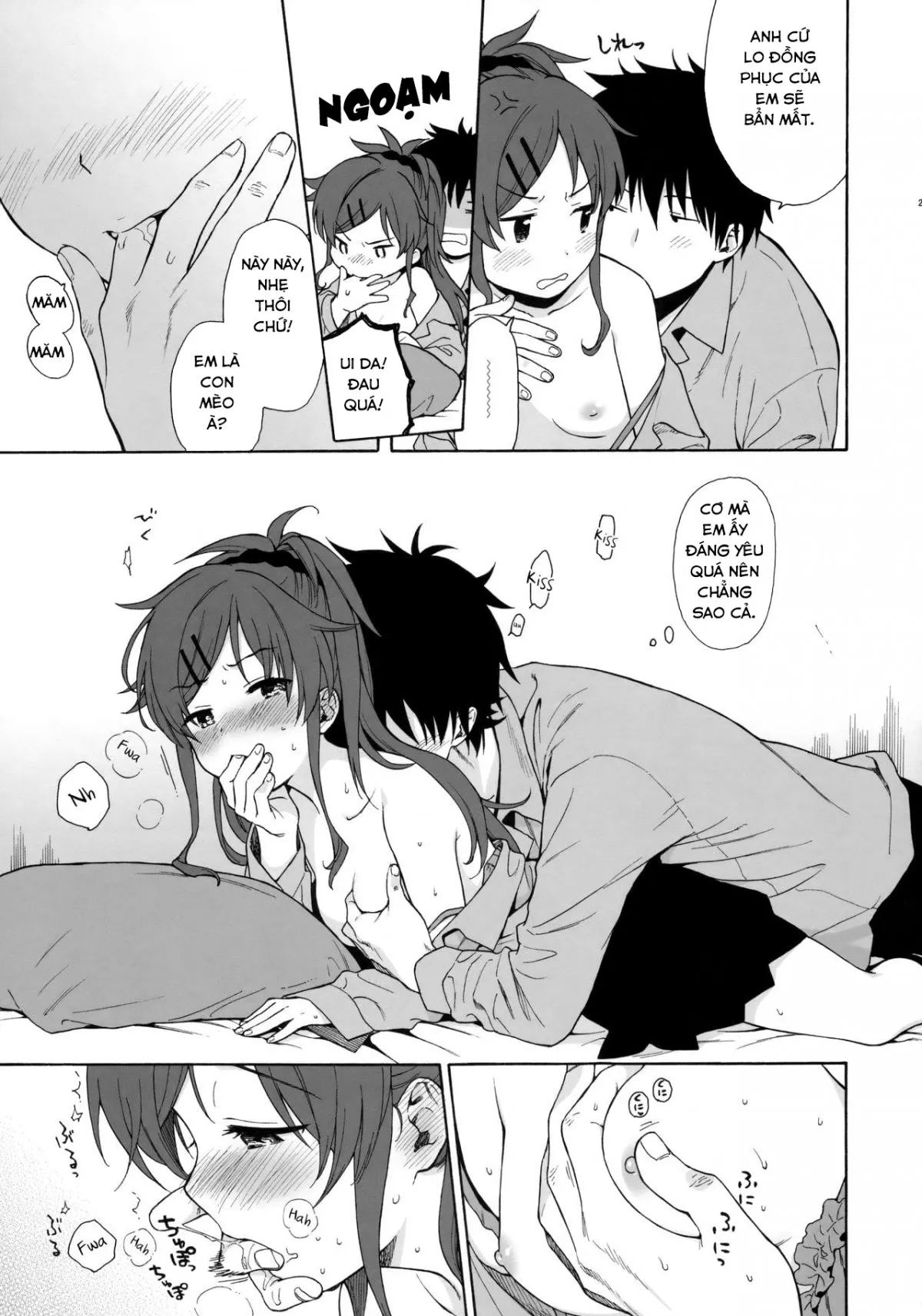 HentaiVN.net - Ảnh 5 - Nhật Ký QUALIDEA CODE [Good Morning Chiba, Homemade, Homemade 2, Ame no Ondo, Anata no Komatta Kao ga Mitai, Chiba Selection Hozonban, She Chicken] - 02 - Chào Buổi Sáng, Chiba (Phần 2)