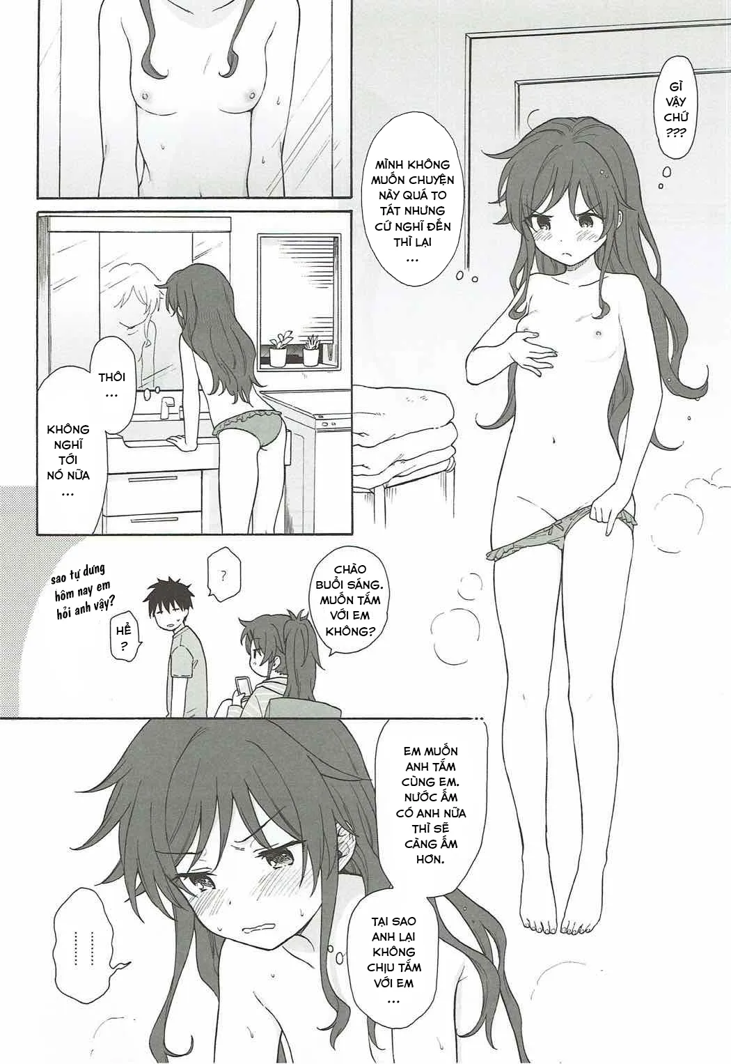 HentaiVN.net - Ảnh 8 - Nhật Ký QUALIDEA CODE [Good Morning Chiba, Homemade, Homemade 2, Ame no Ondo, Anata no Komatta Kao ga Mitai, Chiba Selection Hozonban, She Chicken] - 03 - Những Nỗi Niềm Mặc Cảm (Phần 1)