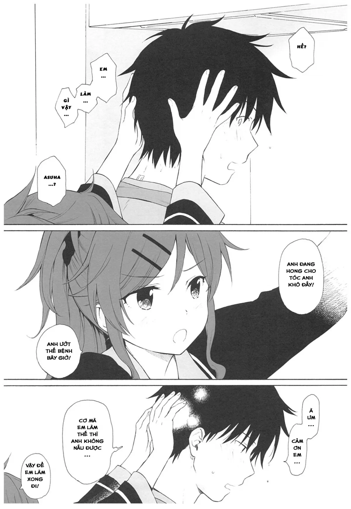HentaiVN.net - Ảnh 10 - Nhật Ký QUALIDEA CODE [Good Morning Chiba, Homemade, Homemade 2, Ame no Ondo, Anata no Komatta Kao ga Mitai, Chiba Selection Hozonban, She Chicken] - 06 - Bên Em Giữa Cơn Mưa (Phần 1)
