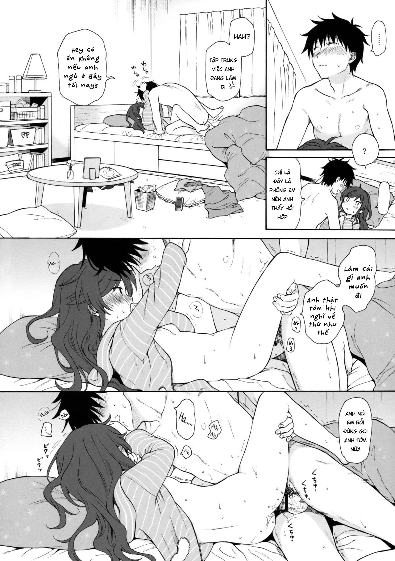 HentaiVN.net - Ảnh 9 - Nhật Ký QUALIDEA CODE [Good Morning Chiba, Homemade, Homemade 2, Ame no Ondo, Anata no Komatta Kao ga Mitai, Chiba Selection Hozonban, She Chicken] - 08 - Bên Em Giữa Cơn Mưa (Phần 3)