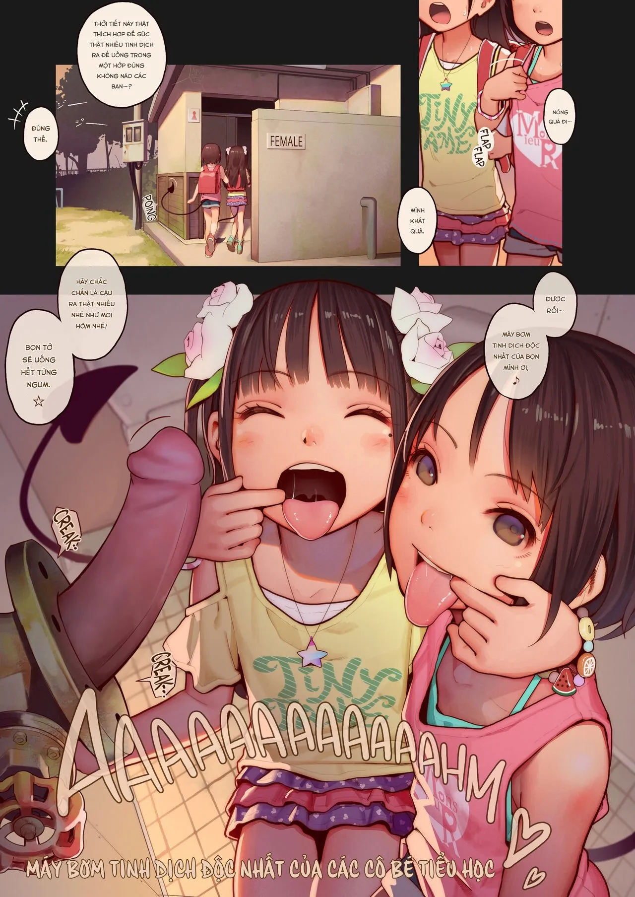 HentaiVN.net - Ảnh 5 - Tiny Evil chans! 2tachi no Ecchi na Tanpenshuu- [たいにーいーびるちゃんず！２] - Chap 2.