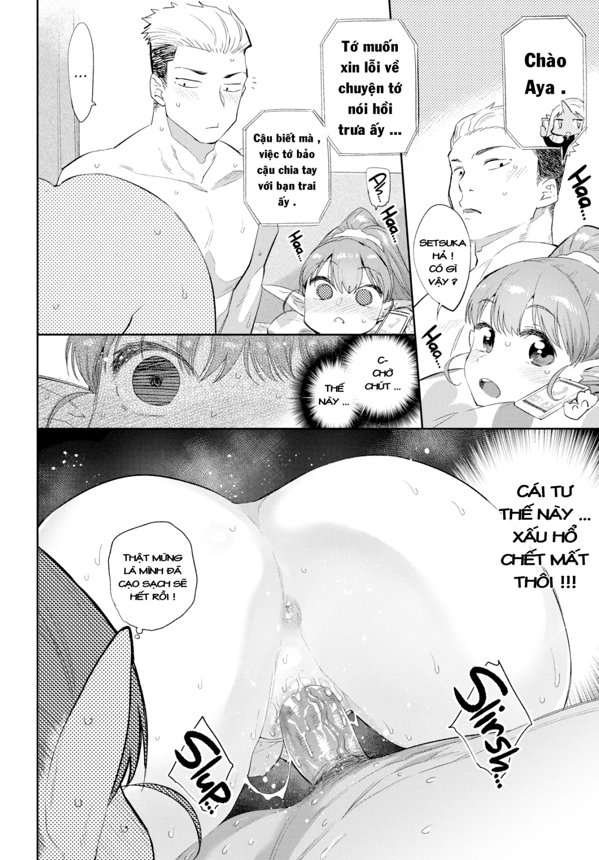 HentaiVN.net - Ảnh 17 - Chuyện tình những nàng bán nhân [Monster Romance] - Chap 1