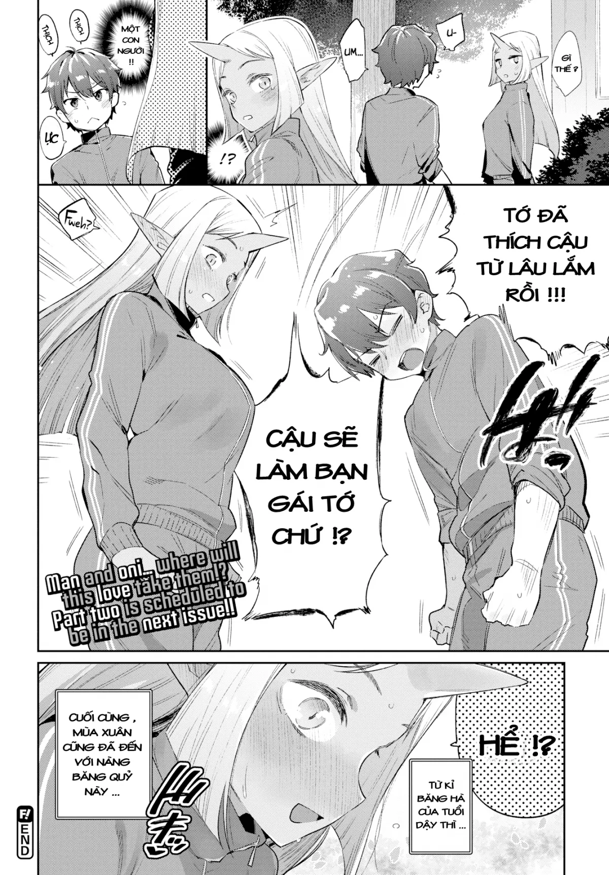 HentaiVN.net - Ảnh 27 - Chuyện tình những nàng bán nhân [Monster Romance] - Chap 1