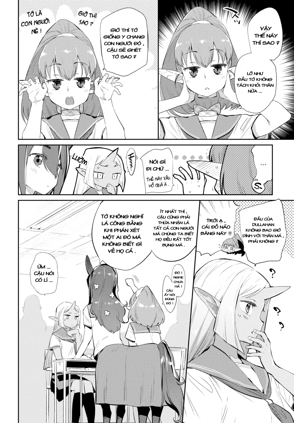 HentaiVN.net - Ảnh 5 - Chuyện tình những nàng bán nhân [Monster Romance] - Chap 1