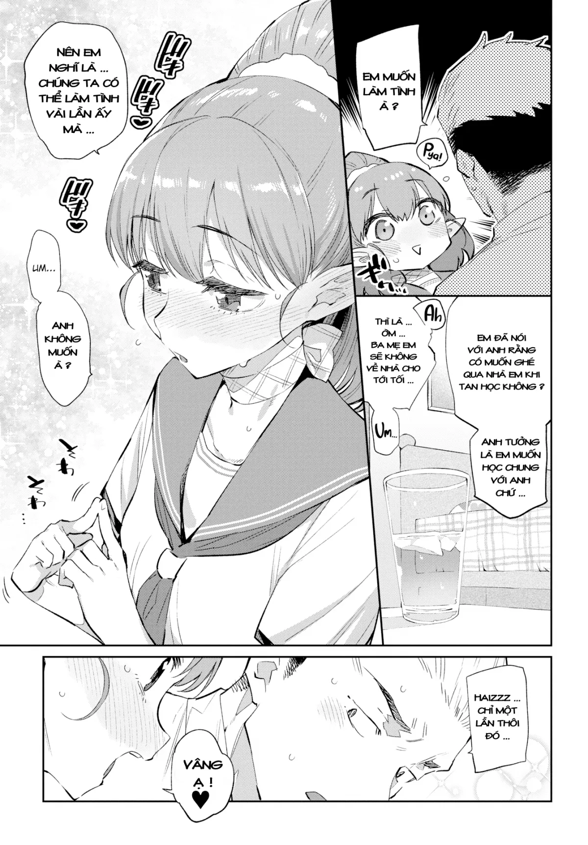 HentaiVN.net - Ảnh 8 - Chuyện tình những nàng bán nhân [Monster Romance] - Chap 1