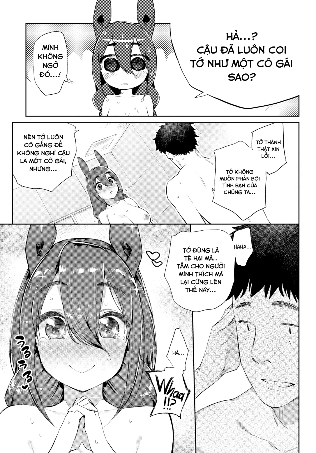 HentaiVN.net - Ảnh 12 - Chuyện tình những nàng bán nhân [Monster Romance] - Chap 2