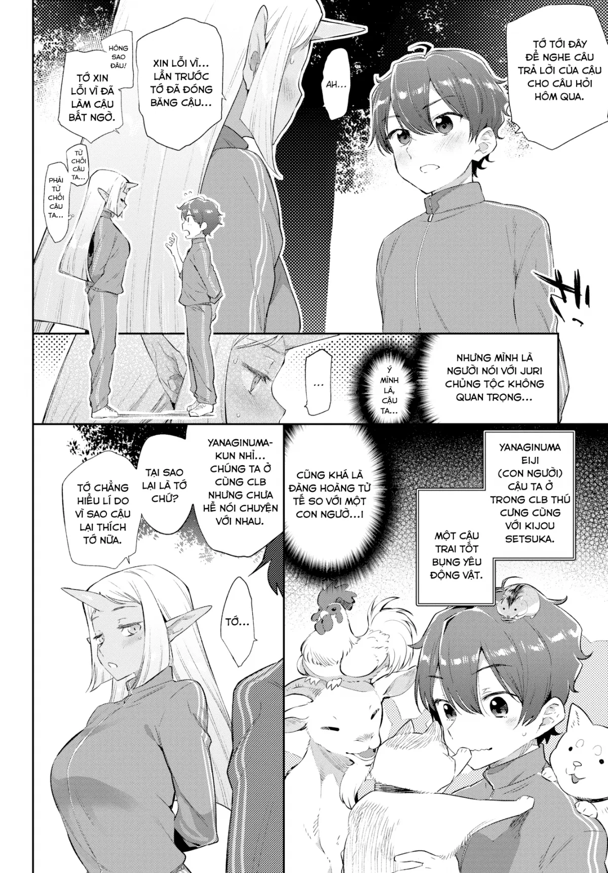 HentaiVN.net - Ảnh 25 - Chuyện tình những nàng bán nhân [Monster Romance] - Chap 2
