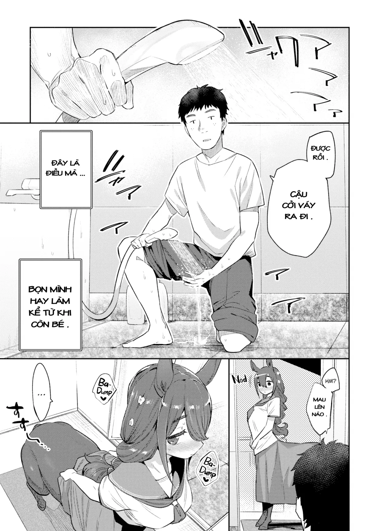 HentaiVN.net - Ảnh 6 - Chuyện tình những nàng bán nhân [Monster Romance] - Chap 2