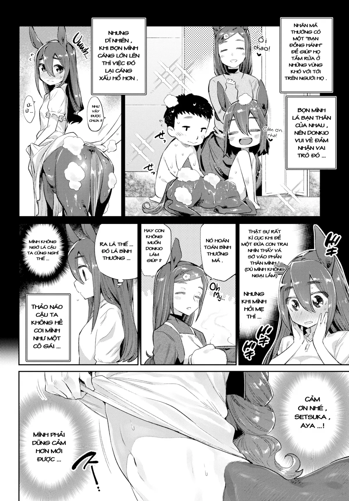 HentaiVN.net - Ảnh 7 - Chuyện tình những nàng bán nhân [Monster Romance] - Chap 2