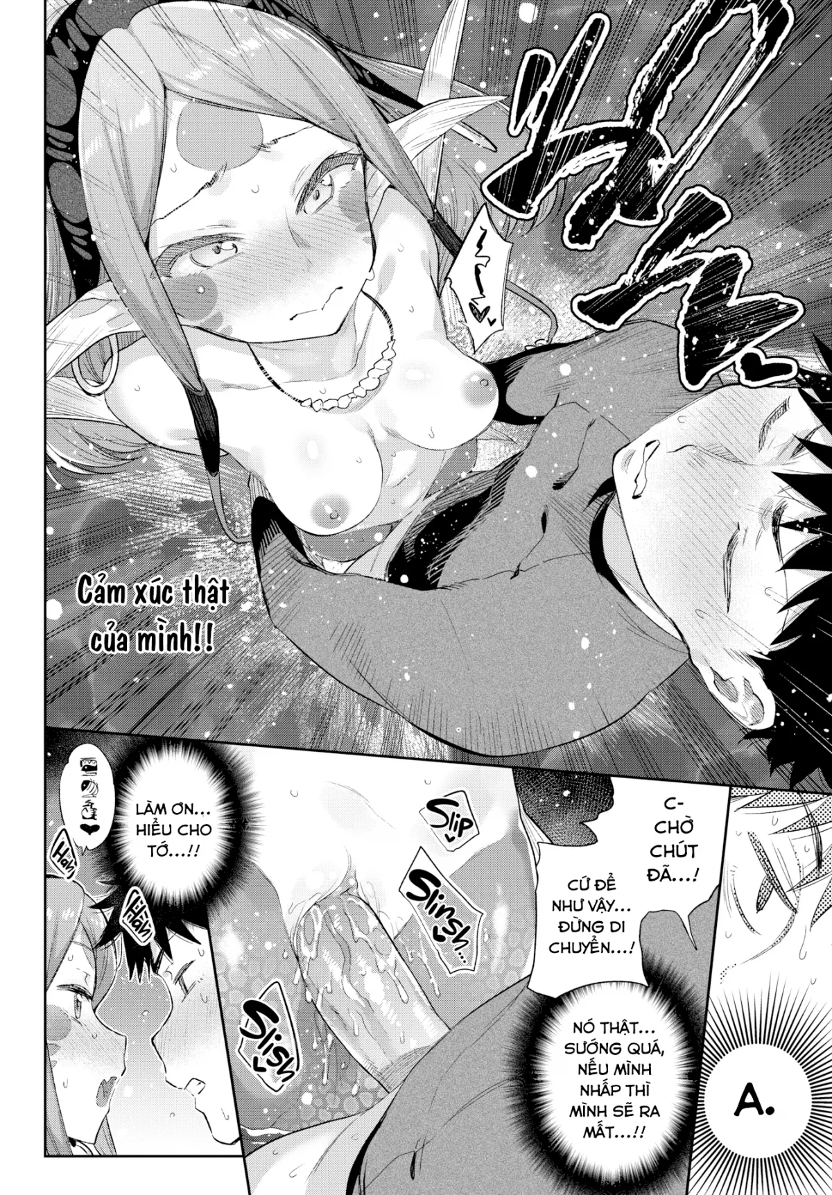 HentaiVN.net - Ảnh 11 - Chuyện tình những nàng bán nhân [Monster Romance] - Chap 3