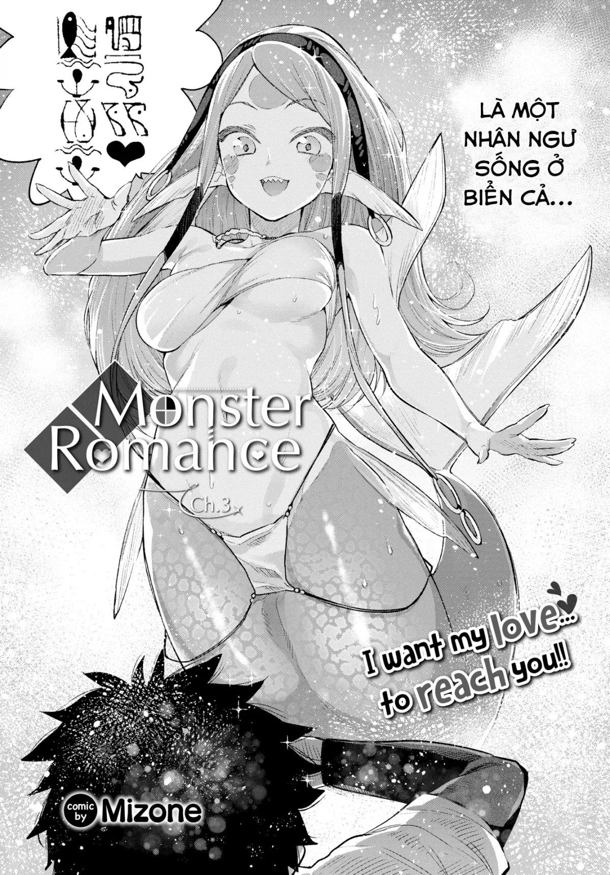 HentaiVN.net - Ảnh 3 - Chuyện tình những nàng bán nhân [Monster Romance] - Chap 3