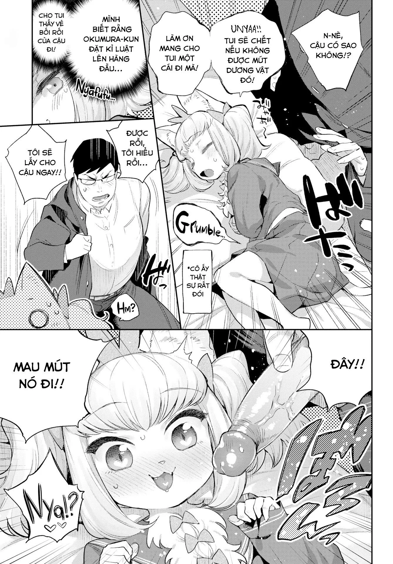 HentaiVN.net - Ảnh 10 - Chuyện tình những nàng bán nhân [Monster Romance] - Chap 4