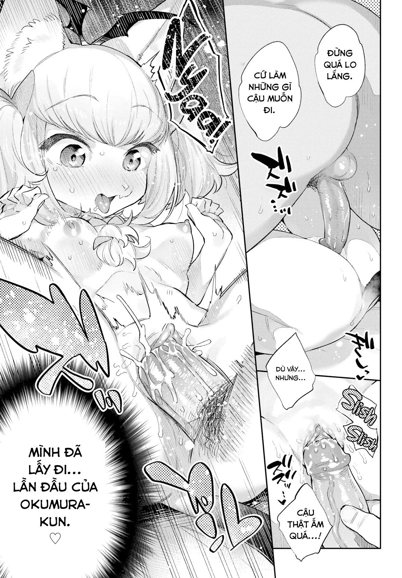 HentaiVN.net - Ảnh 16 - Chuyện tình những nàng bán nhân [Monster Romance] - Chap 4