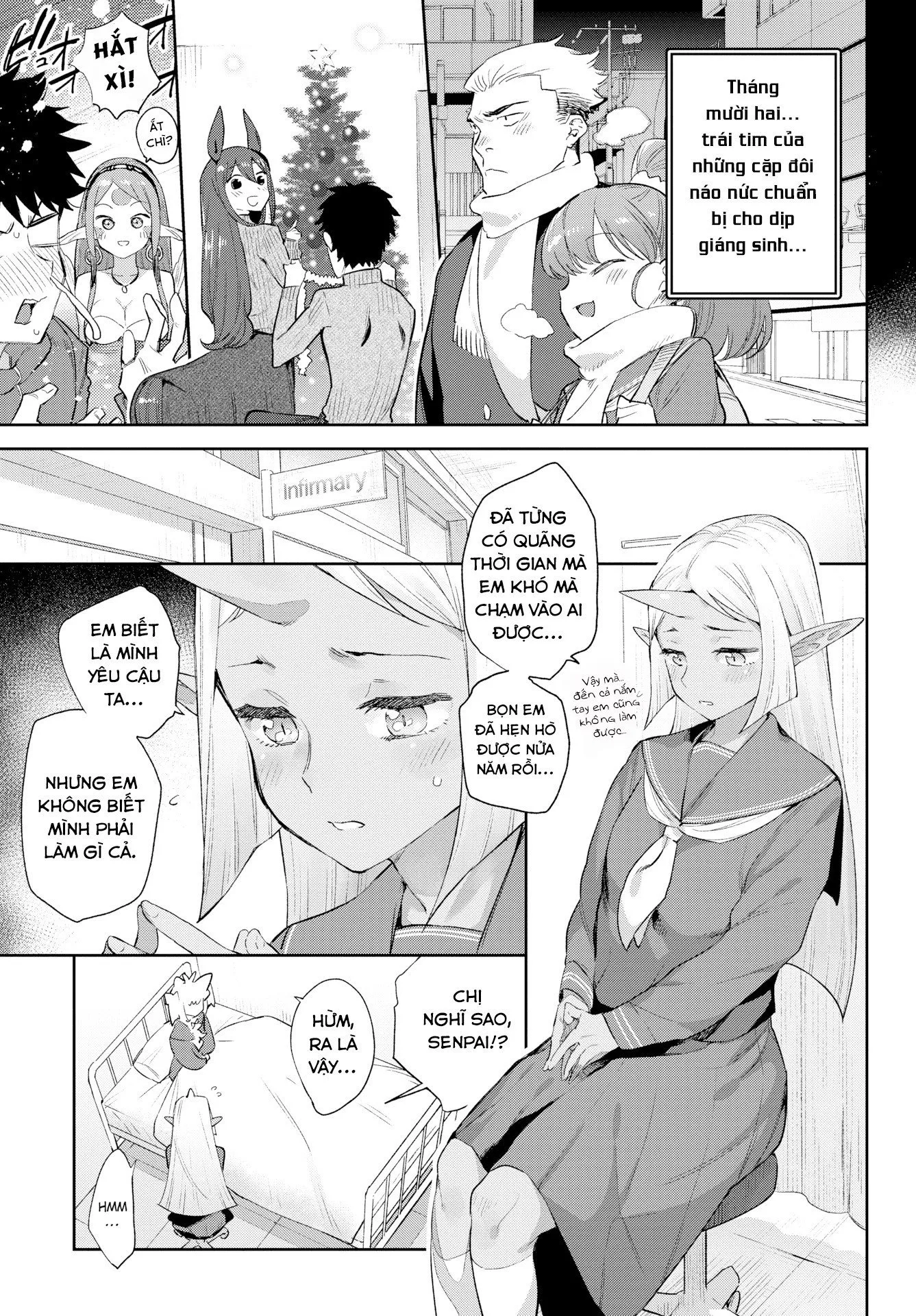 HentaiVN.net - Ảnh 4 - Chuyện tình những nàng bán nhân [Monster Romance] - Chap 4