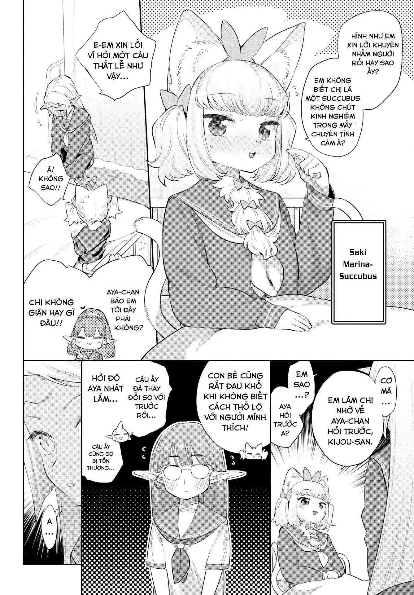 HentaiVN.net - Ảnh 5 - Chuyện tình những nàng bán nhân [Monster Romance] - Chap 4