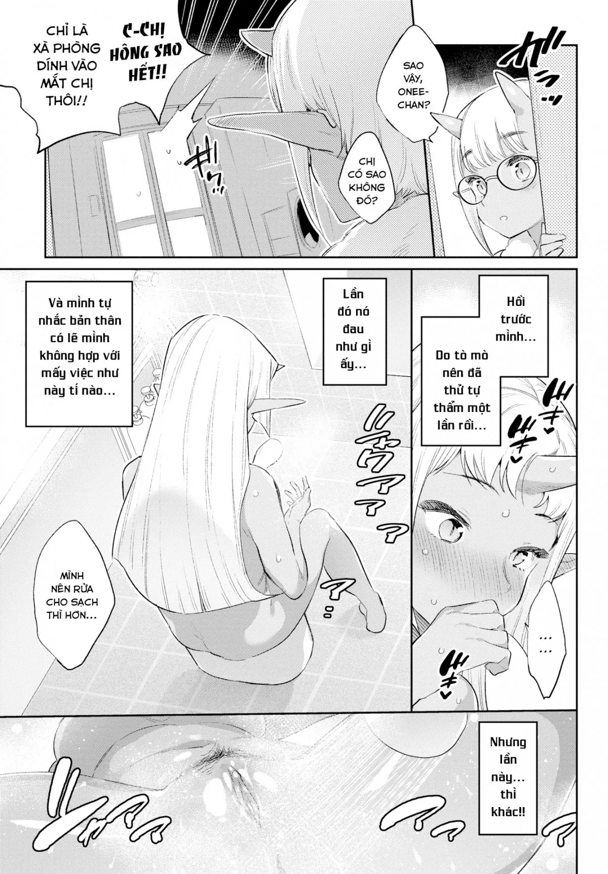 HentaiVN.net - Ảnh 12 - Chuyện tình những nàng bán nhân [Monster Romance] - Chap 5