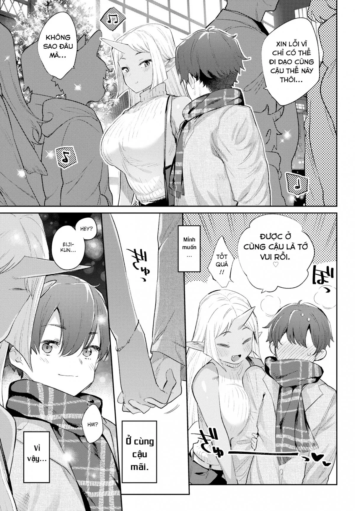 HentaiVN.net - Ảnh 26 - Chuyện tình những nàng bán nhân [Monster Romance] - Chap 5