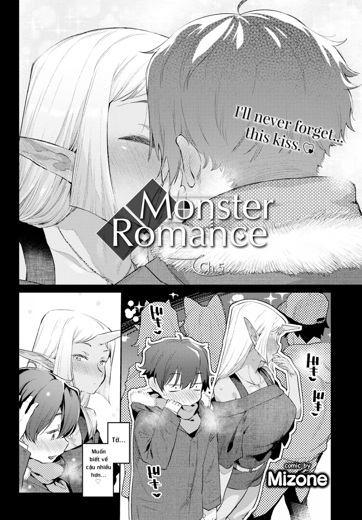 HentaiVN.net - Ảnh 3 - Chuyện tình những nàng bán nhân [Monster Romance] - Chap 5