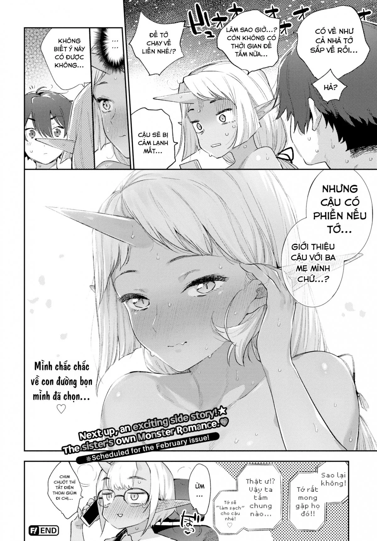 HentaiVN.net - Ảnh 24 - Chuyện tình những nàng bán nhân [Monster Romance] - Chap 6