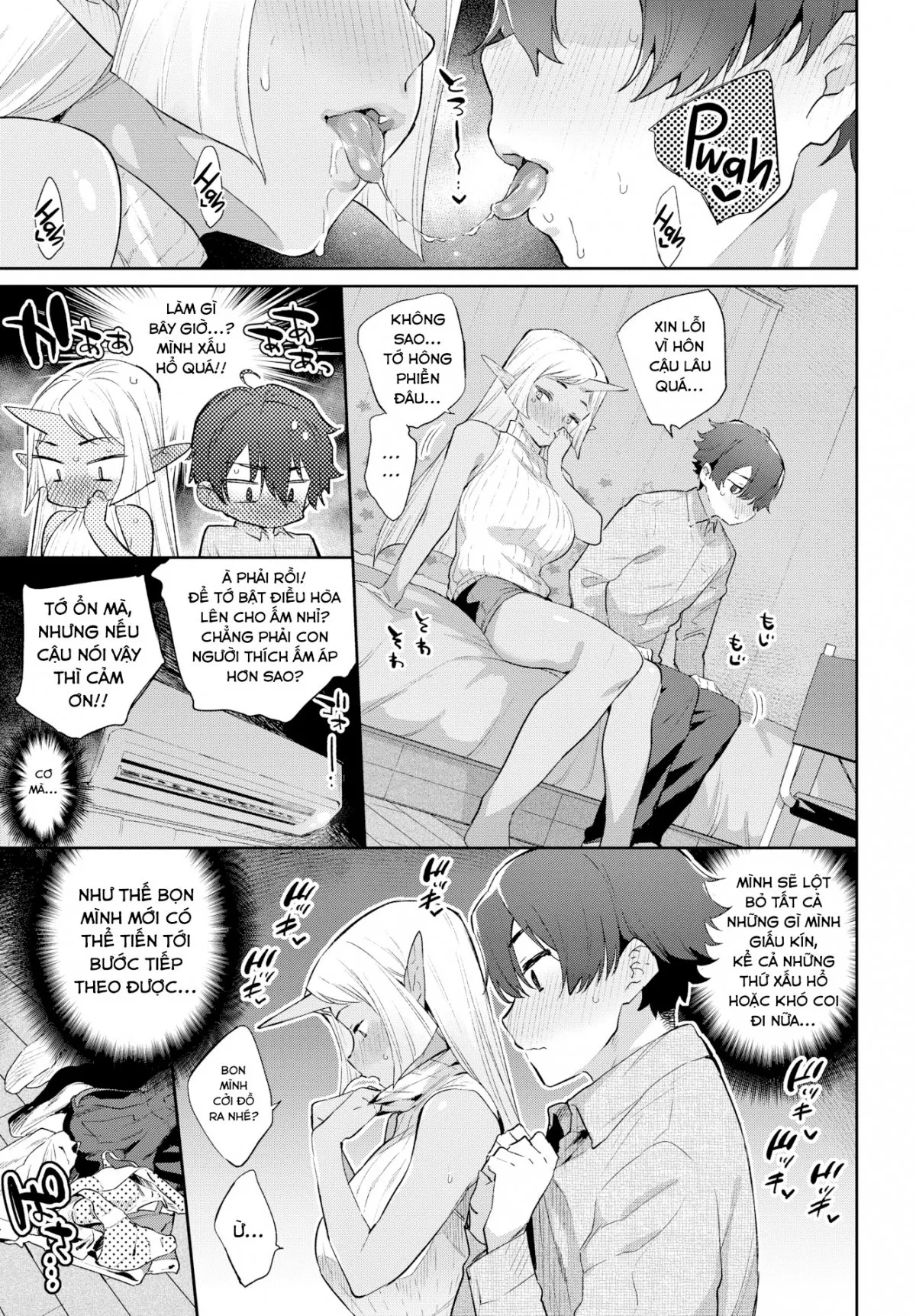 HentaiVN.net - Ảnh 4 - Chuyện tình những nàng bán nhân [Monster Romance] - Chap 6