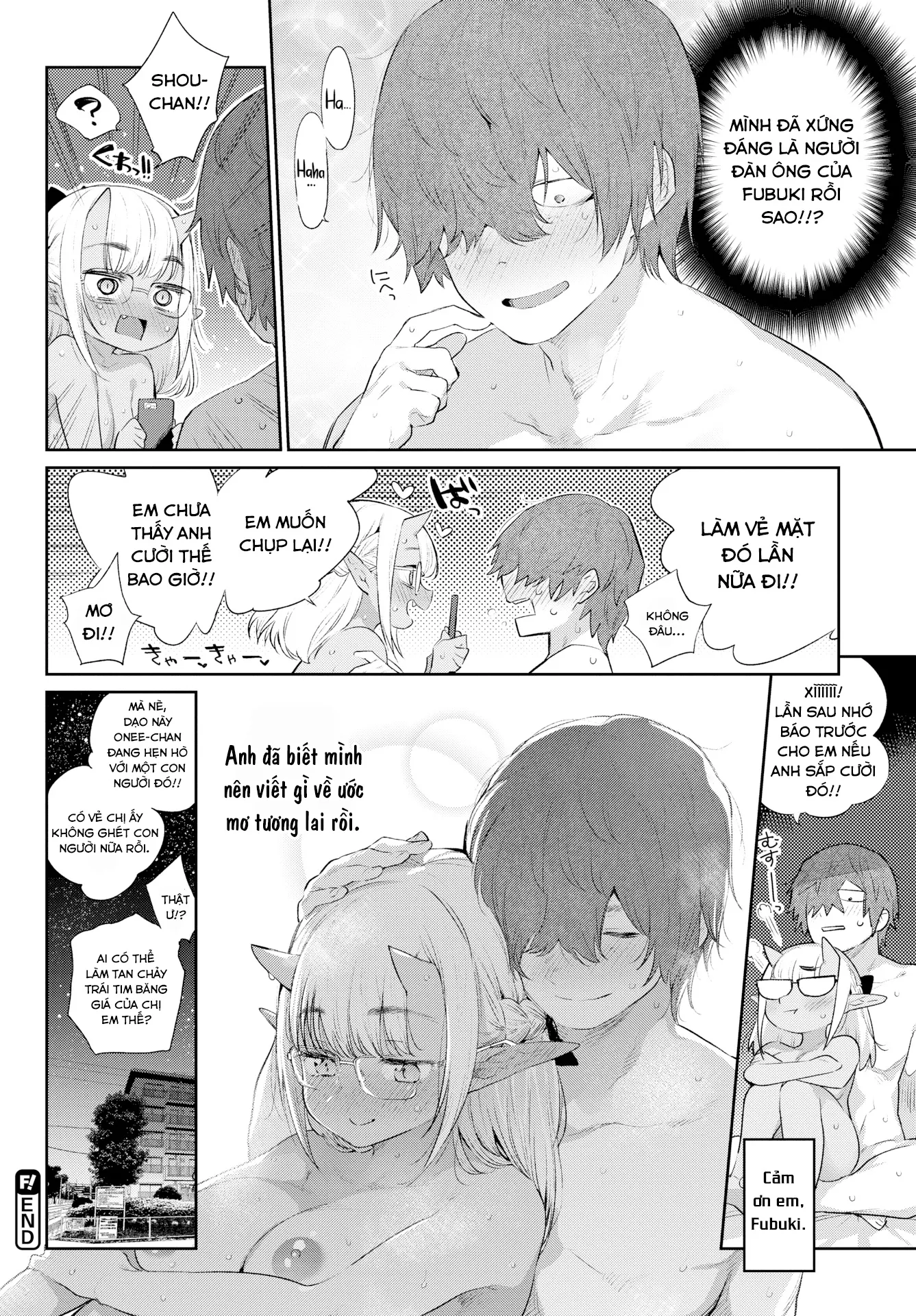 HentaiVN.net - Ảnh 20 - Chuyện tình những nàng bán nhân [Monster Romance] - Chap 7