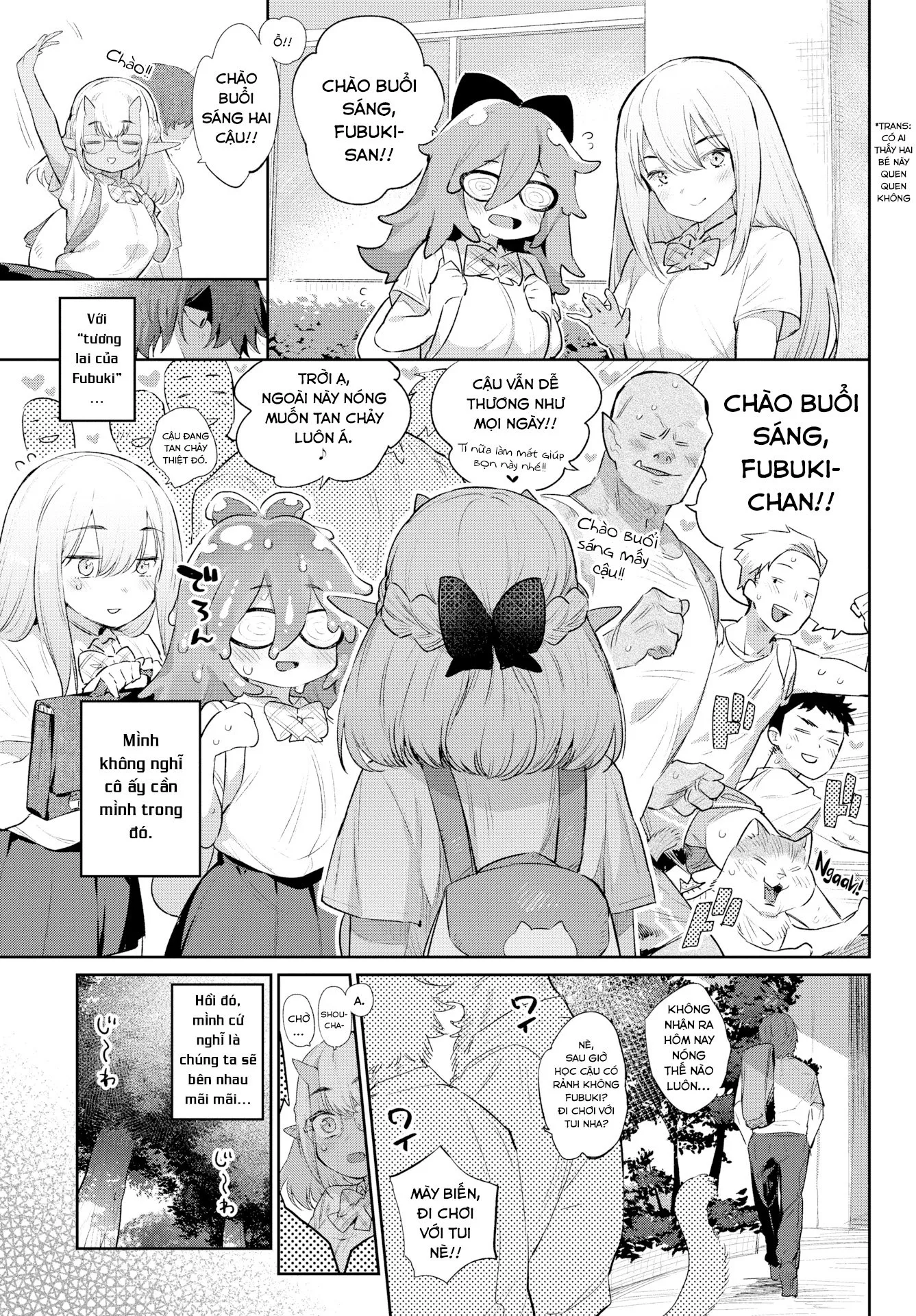 HentaiVN.net - Ảnh 4 - Chuyện tình những nàng bán nhân [Monster Romance] - Chap 7