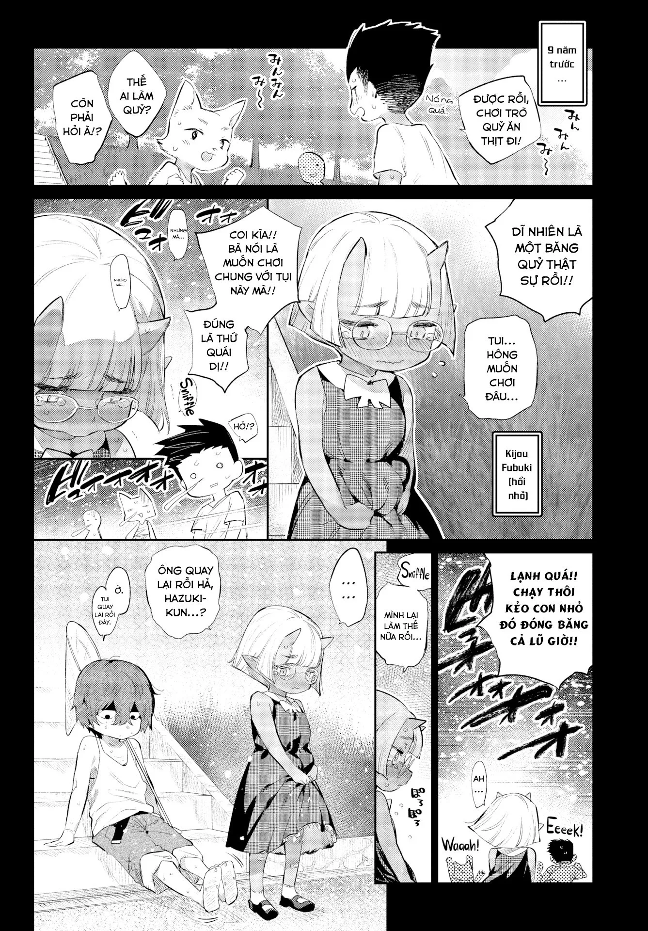 HentaiVN.net - Ảnh 5 - Chuyện tình những nàng bán nhân [Monster Romance] - Chap 7