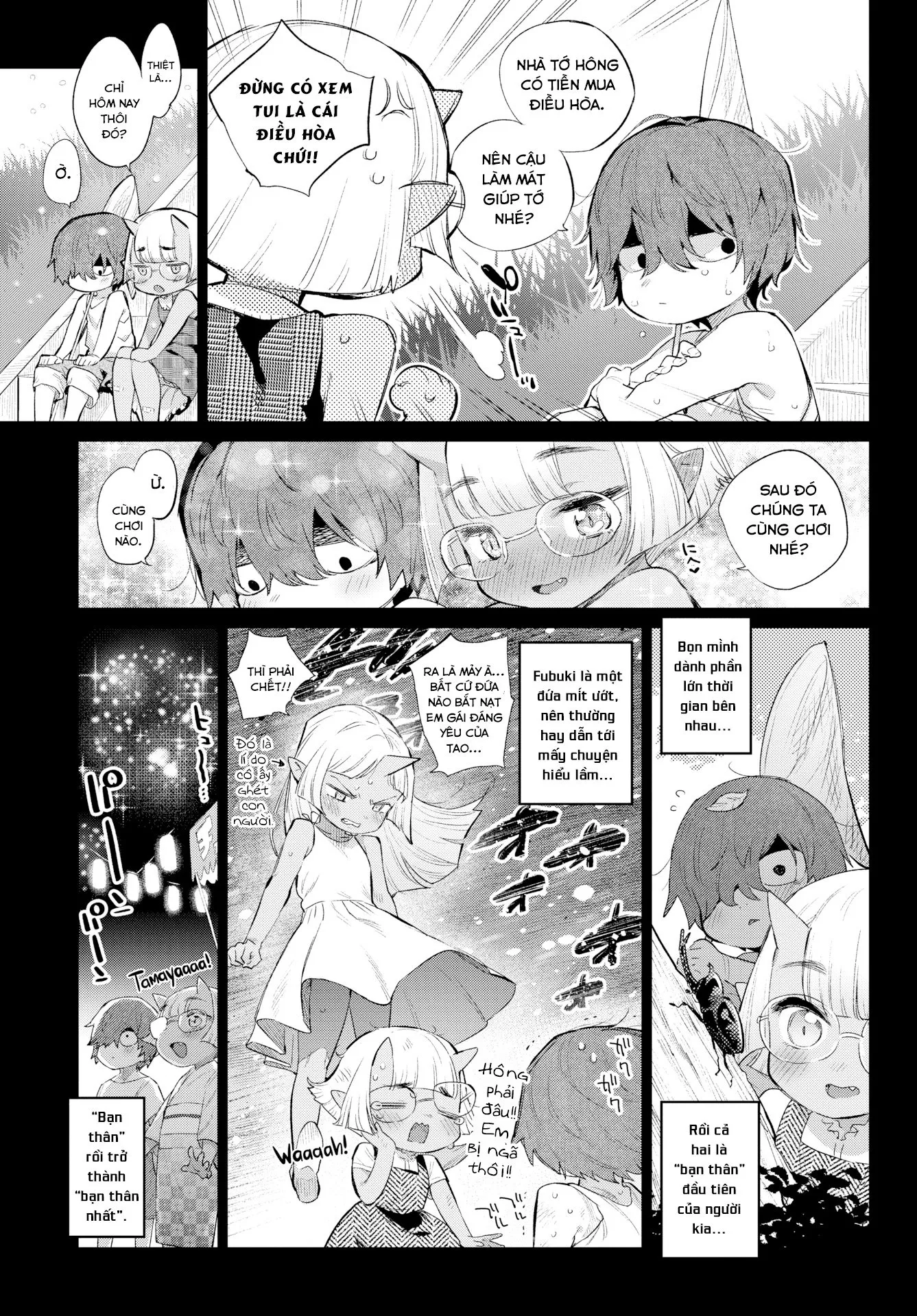 HentaiVN.net - Ảnh 6 - Chuyện tình những nàng bán nhân [Monster Romance] - Chap 7