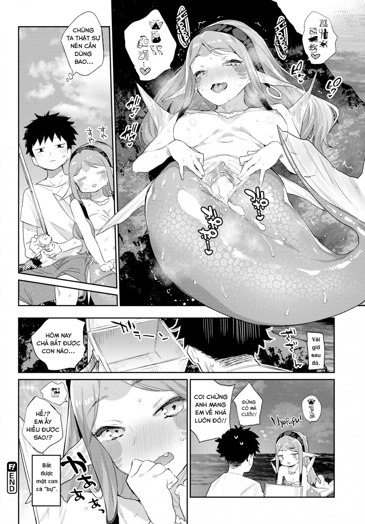 HentaiVN.net - Ảnh 9 - Chuyện tình những nàng bán nhân [Monster Romance] - Extra