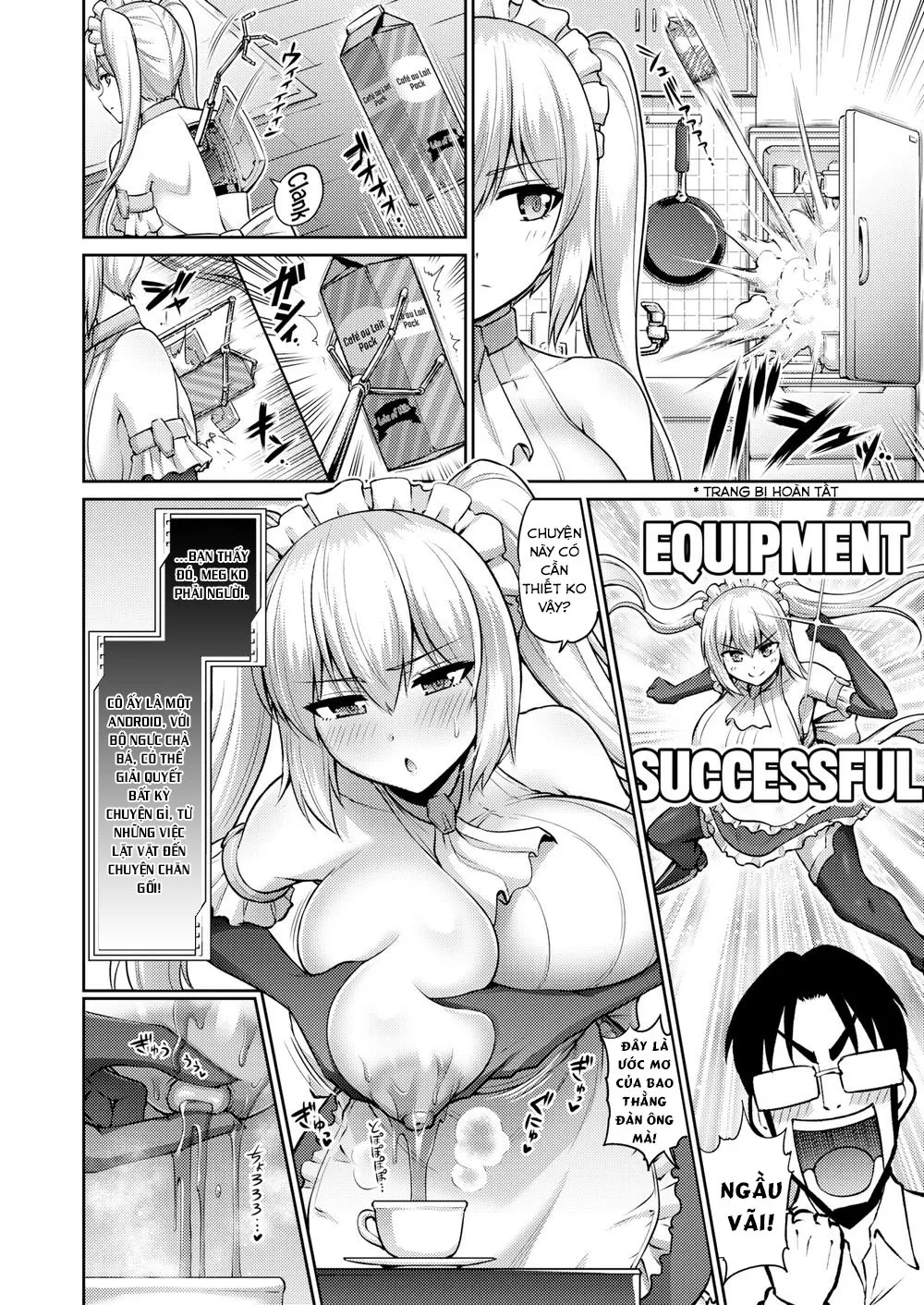HentaiVN.net - Ảnh 3 - I Love Your Mini Huge Self! - Oneshot